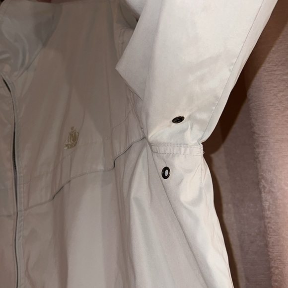 Izod Size XL Zipup Cream Jacket - Picture 4 of 14